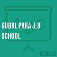 Subal Para J.B School Logo