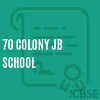70 Colony Jb School Logo