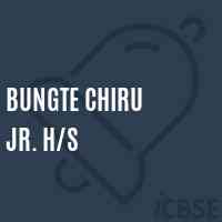 Bungte Chiru Jr. H/s Secondary School Logo