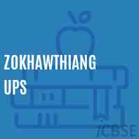 Zokhawthiang Ups School Logo