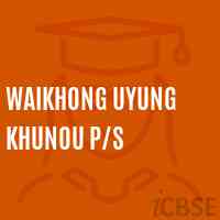 Waikhong Uyung Khunou P/s Primary School Logo