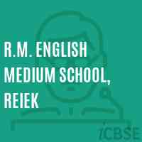 R.M. English Medium School, Reiek Logo