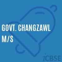 Govt. Changzawl M/s School Logo