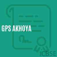 Gps Akhoya Primary School Logo