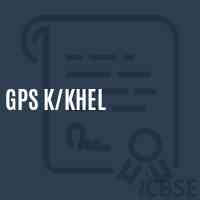 Gps K/khel Primary School Logo