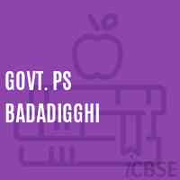 Govt. Ps Badadigghi Primary School Logo