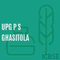 Upg P S Ghasitola Primary School Logo