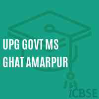 Upg Govt Ms Ghat Amarpur Middle School Logo
