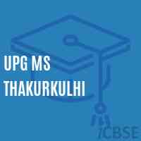 Upg Ms Thakurkulhi Middle School Logo
