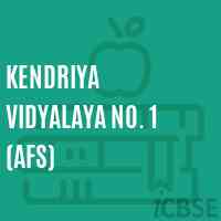 Kendriya Vidyalaya No. 1 (Afs) Senior Secondary School Logo