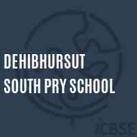Dehibhursut South Pry School Logo