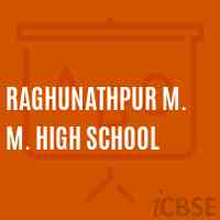Raghunathpur M. M. High School Logo