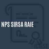 Nps Sirsa Raie Primary School Logo
