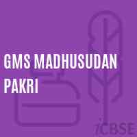 Gms Madhusudan Pakri Middle School Logo