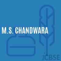 M.S. Chandwara Middle School Logo