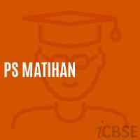 Ps Matihan Primary School Logo