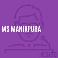 Ms Manikpura Middle School Logo