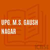 Upg. M.S. Gaush Nagar Middle School Logo