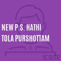 New P.S. Hathi Tola Purshottam Primary School Logo