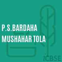 P.S.Bardaha Mushahar Tola Primary School Logo