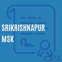 Srikrishnapur Msk School Logo