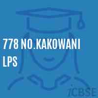 778 No.Kakowani Lps Primary School Logo