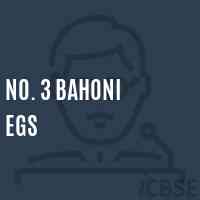 No. 3 Bahoni Egs Primary School Logo