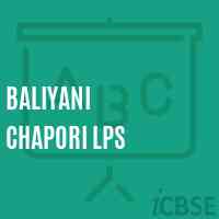 Baliyani Chapori Lps Primary School Logo