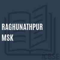Raghunathpur Msk School Logo