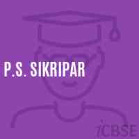 P.S. Sikripar Middle School Logo