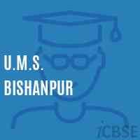 U.M.S. Bishanpur Middle School Logo