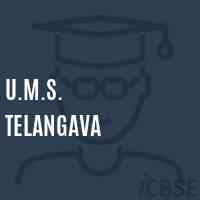 U.M.S. Telangava Middle School Logo