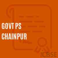 Govt Ps Chainpur Primary School Logo
