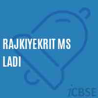 Rajkiyekrit Ms Ladi Middle School Logo