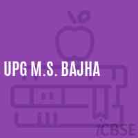 Upg M.S. Bajha Middle School Logo
