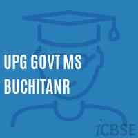 Upg Govt Ms Buchitanr Middle School Logo