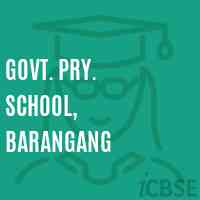 Govt. Pry. School, Barangang Logo