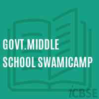 Govt.Middle School Swamicamp Logo