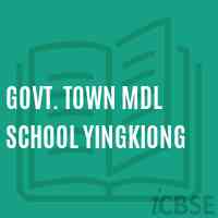 Govt. Town Mdl School Yingkiong Logo