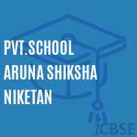Pvt.School Aruna Shiksha Niketan Logo