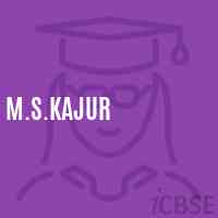 M.S.Kajur Middle School Logo