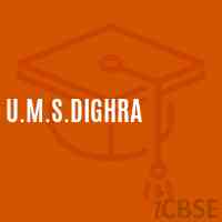 U.M.S.Dighra Middle School Logo