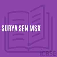 Surya Sen Msk School Logo