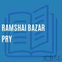 Ramshai Bazar Pry Primary School Logo