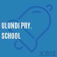Ulundi Pry. School Logo