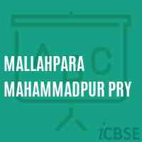 Mallahpara Mahammadpur Pry Primary School Logo