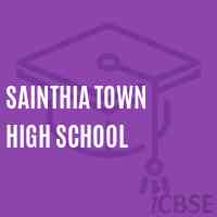 Sainthia Town High School Logo