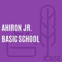 Ahiron Jr. Basic School Logo