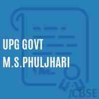 Upg Govt M.S.Phuljhari Middle School Logo