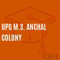 Upg M.S. Anchal Colony Middle School Logo